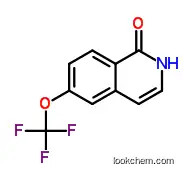 Molecular Structure of 630423-43-7 (6-(Trifluoromethoxy)isoquinolin-1(2H)-one)